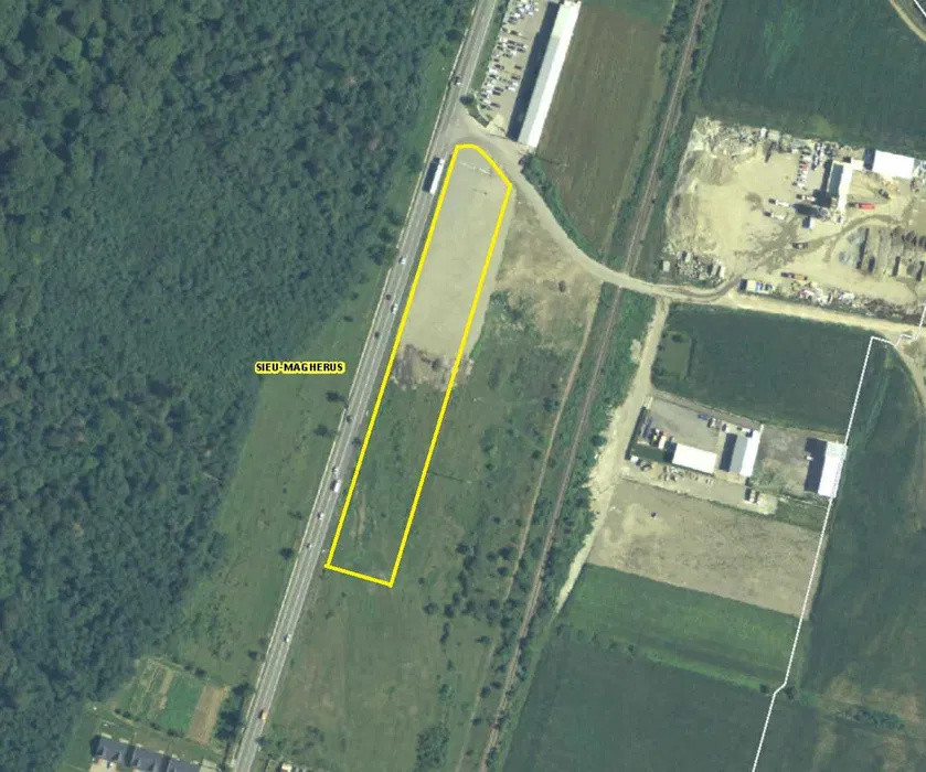 Teren extravilan la DN 17  pe groapa Saratii 9700 mp inersectia CML
