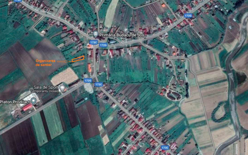 Vand teren  extravilan Budacu de Jos 