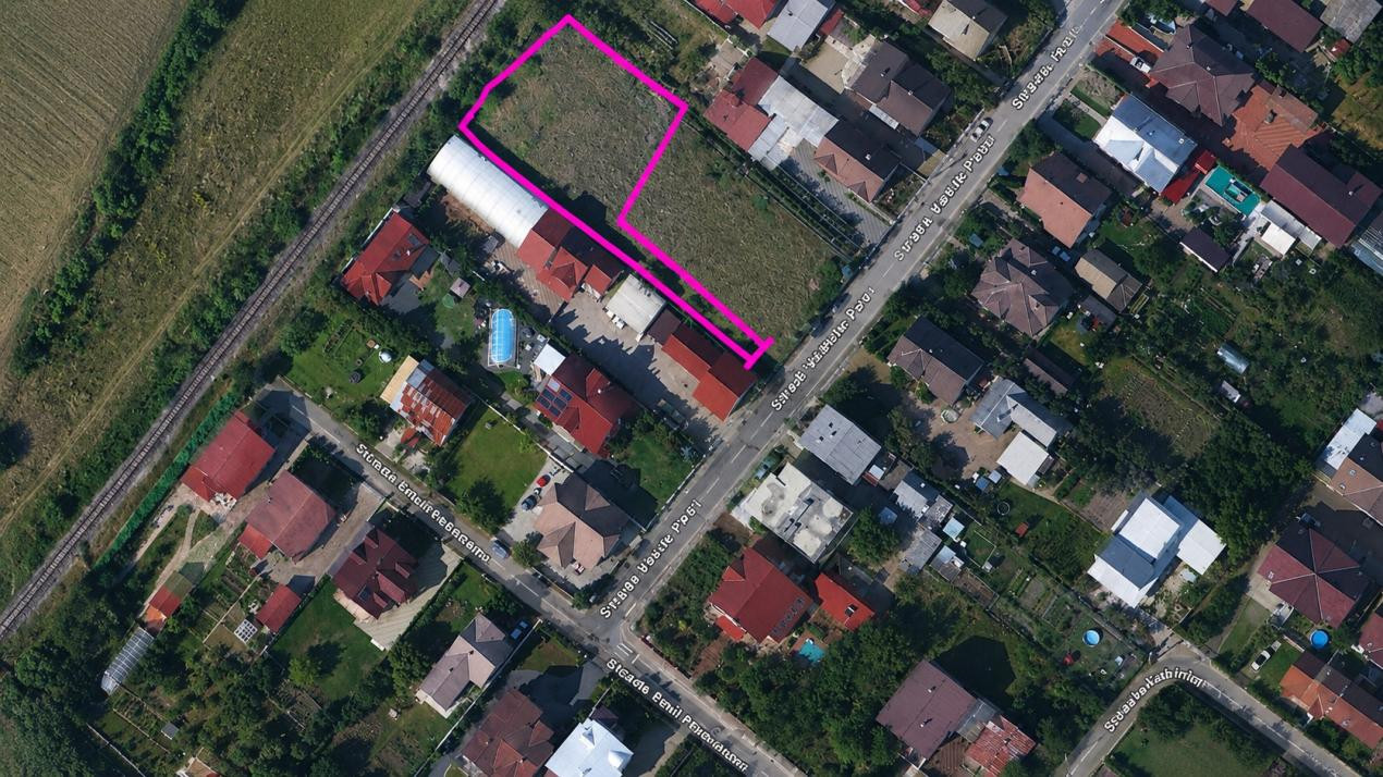 Teren intravilan 1300 mp-Vasile Petri -Unirea-zona rezidentiala-8900euro/